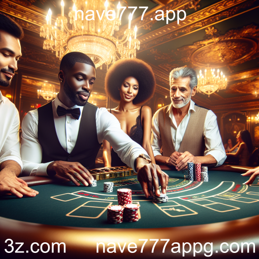 Experiência Imersiva no Cassino ao Vivo da Nave777.app